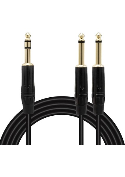 Magicvoice LD390B 2x 6.3 mm Mono Erkek - 6.3 mm Erkek 3 Metre Kablo