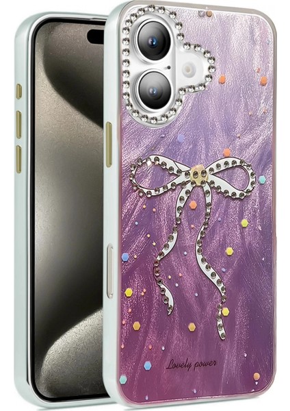 iPhone 16 Plus Kılıf Blade Aynalı Desenli Kapak - Desen 1