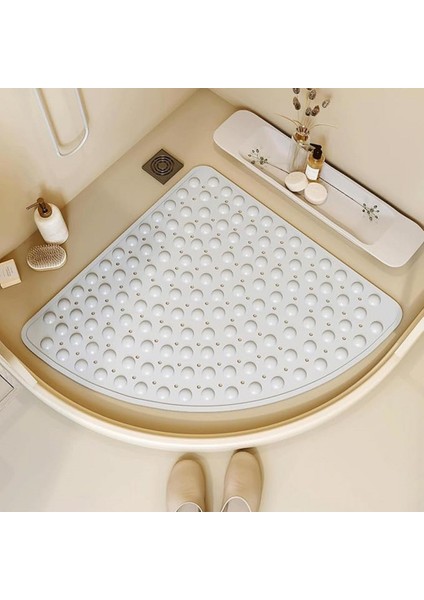 Vantuzlu Banyo Paspası & Kaydırmaz Zemin Duşakabin Paspası 54X54 cm M-163