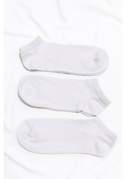 Spor Beyaz Erkek Çorabı