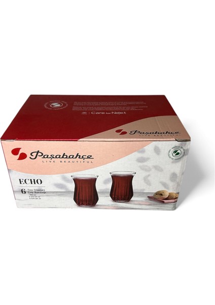 Echo Çay Bardağı 6lı 160 cc