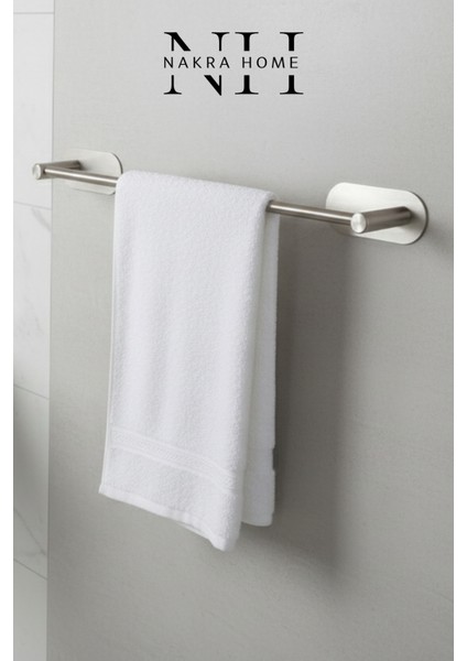 Paslanmaz Çelik Yapışkanlı Oval Havlu Askılığı | Delmeden Montaj Suya ve Neme Dayanıklı Çok Amaçlı fiyatları