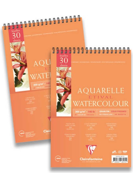 Claırefontaıne Etv Dkl S.by Blk A5 300 gr Coldpres Üst Spr.15 Yp