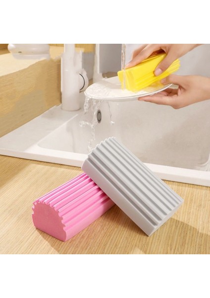 Nemli Silgi Süngeri Banyo,mutfak ve Araba Için Temizlik Süngeri