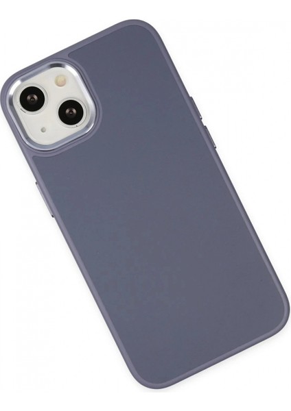 Ieg iPhone 14 Plus Kılıf Asya Deri Silikon - Mor modelleri