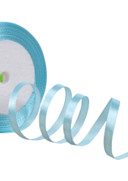 Saten Kurdele 6 mm Mint 1 Metre