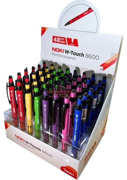 Noki Versatil Kalem W-Touch 0.7 mm 48 Li Stand 860007-48