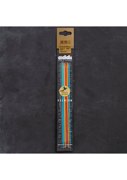 Addi Colibri 3,75MM 20CM Renkli Çorap Şişi - 204-7