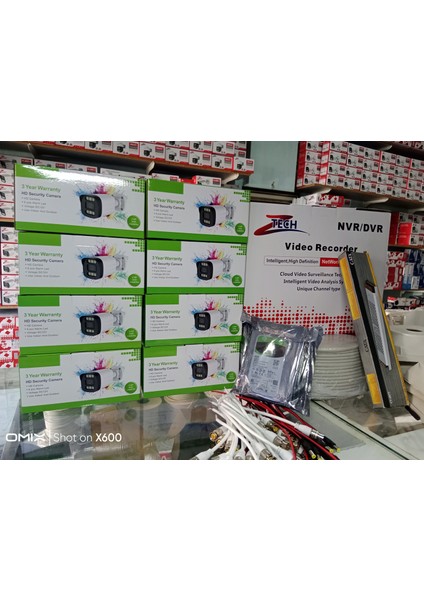 Ztech 8 Li Kamera Seti