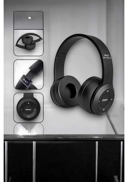 Kulak Üstü Tf Kart ve Aux Destekli Ergonomik Bluetooth Kulaklık fiyatları