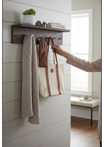 Sunta Askılık Raflı 70X14 ve 50X14 | Mutfak, Antre, Banyo, Ofis, Mağaza, Çocuk ve Yatak Odası