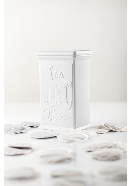 Akrilik Beyaz Şeker Kahve Çay Kavanozu 500 ml (Vakum Kapak ) modelleri