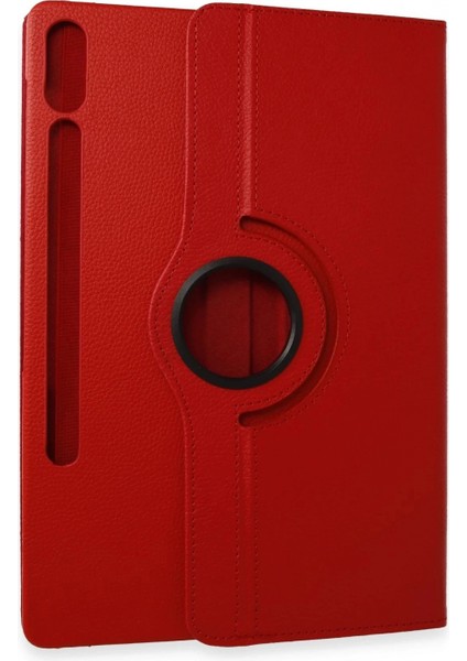 Samsung Galaxy X610 Tab S9 Fe Plus 12.4 Kılıf 360 Tablet Deri Kılıf - Kırmızı fiyatları