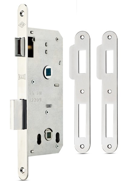 149 R Wc Kale Iç Kapı Gömme Kilidi (Geniş Tip), Ahşap Wc Kapıları Için,