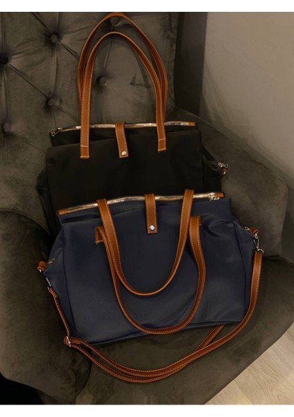 Kadın Geniş Hacimli Çok Gözlü Üniversite Okul Spor Seyahat Anne Bebek El ve Omuz Çantası fiyatları