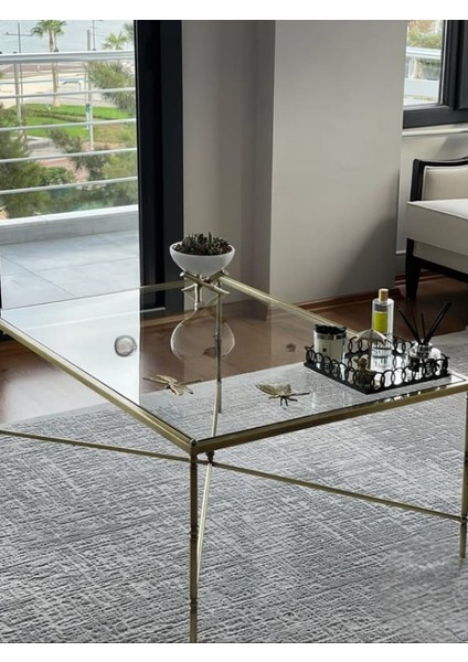 Torna Detaylı Pirinç Eskitme x Orta Sehpa modelleri