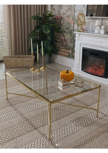 Torna Detaylı Pirinç Eskitme x Orta Sehpa indirimleri