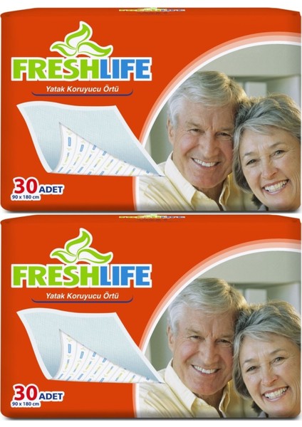 Hasta Yatak Koruyucu 90*180CM 60 Adet (2pk*30)