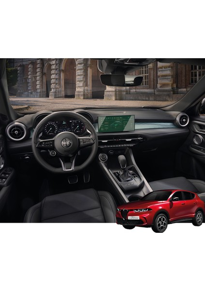 Alfa Romeo Tonale (2022-2025) Uyumlu 10.25" Multimedya 9h Nano Ekran Koruyucu