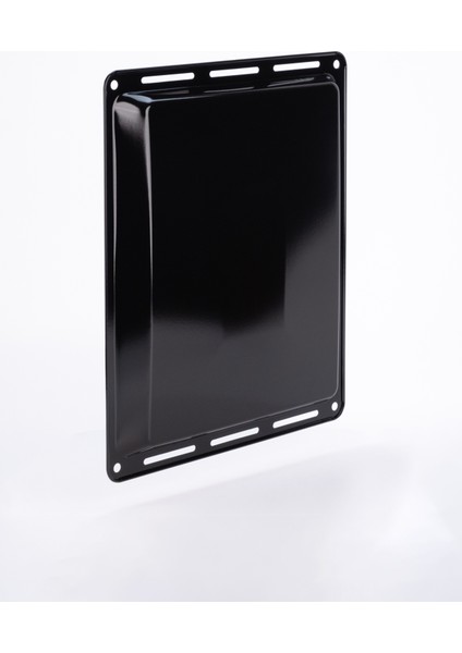 Ankastre Emaye Fırın Tepsisi 45,5X36,5X2CM Bosch Siemens Beko Arçelik Vestel Profilo Uyumlu Siyah Renk fırsatları