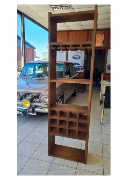 Ahşap Şaraplık Içki Dolabı Masif Rustik modelleri