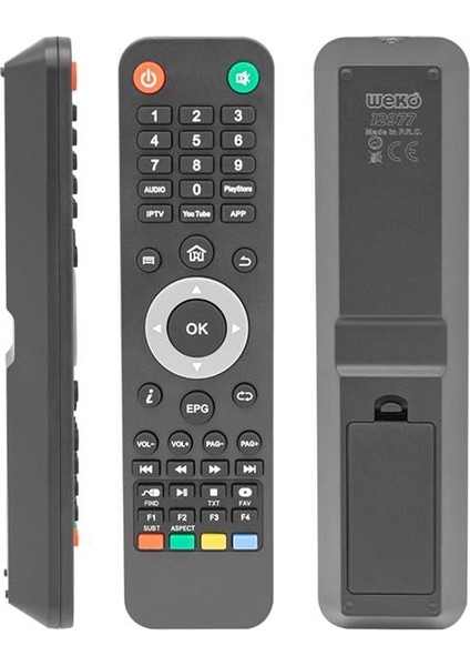 Atlanta Hd Iptv - Spybox S8 Hd Ip Tv Uydu Alıcısı Kumandası