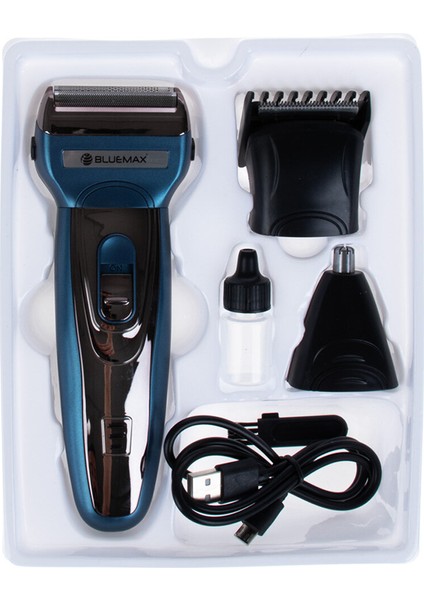 3 In 1 Saç Sakal Burun Makinesi Şarjlı KP329 Mavi fiyatları