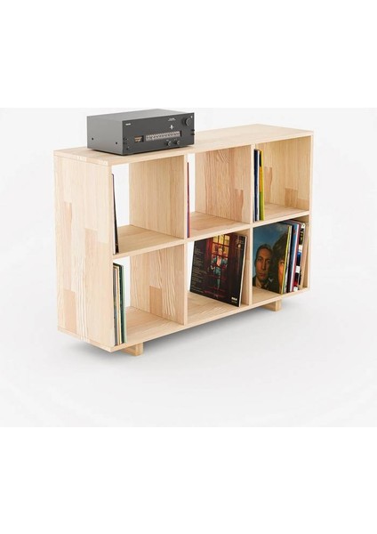 Elawoodworking Masif Ağaç Açık Raf Ünitesi