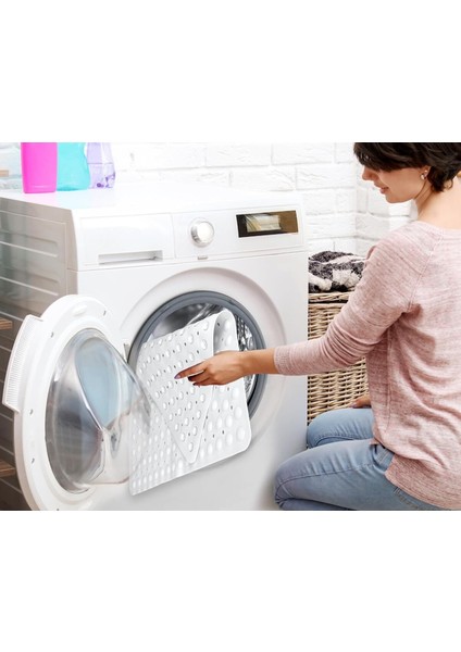 Silikon Banyo Paspası Duş Kaydırmazı Vantuzlu Banyo Paspası 54X54 cm M-163 modelleri