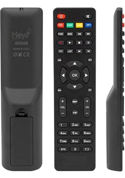 Teledünya 9600HD - 8900HD - Neta - Kablo Tv Universal Uydu Kumandası