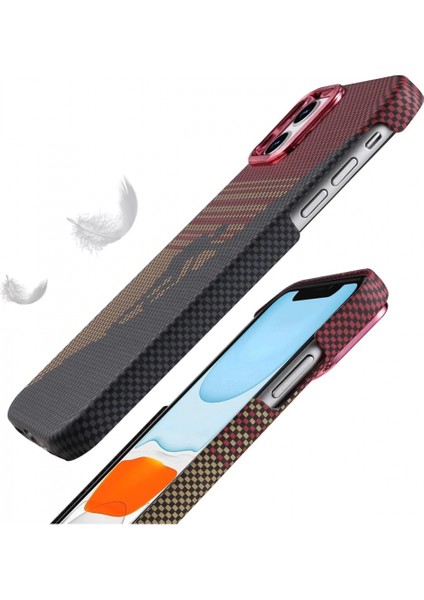 Apple iPhone 14 Vega Magsafe Kapak - Gri modelleri