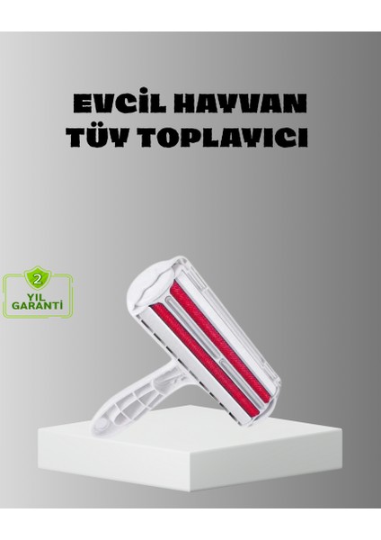 Drnds Hazneli Pratik Tüy Temizleyici Kıyafet ve Mobilya Tüy Alma Aracı