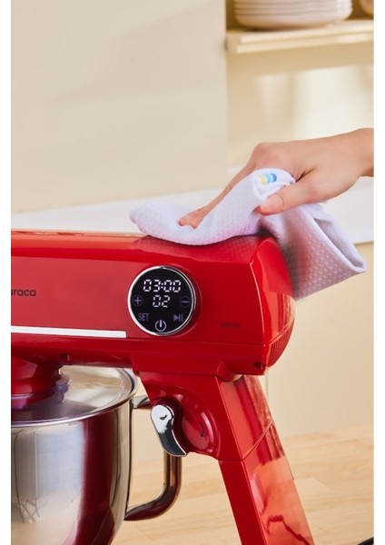 1800W Yüksek Güç Ile Kıyma Çek Çırp, Karıştır ve Hamur Yoğur Döküm Gövdeli Mutfak Şefi & Sucuk ve Kıyma Makinesi indirimleri