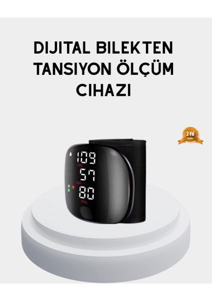 Drnds Taşınabilir Dijital Tansiyon Aleti – Bilekten Ölçüm, Aritmi Uyarısı ve Risk Göstergesi