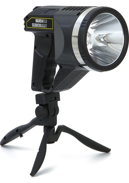 Şarjlı Dev Boy El Feneri Tripod Ayaklı Parlak LED El Lambası Kamp, Av ve Güvenlik İçin İdeal modelleri