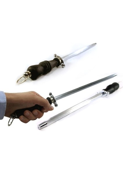 Profesyonel Masat Bıçak Bileyici 30 cm + Doldurulabilir Gazlı Çakmak - 2li Set J7Y1Q6 fiyatları