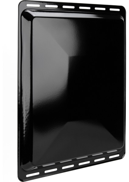 Ankastre Emaye Fırın Tepsisi 46,5X37,0X2CM Bosch Siemens Beko Arçelik Vestel Profilo Uyumlu Siyah Renk fırsatları