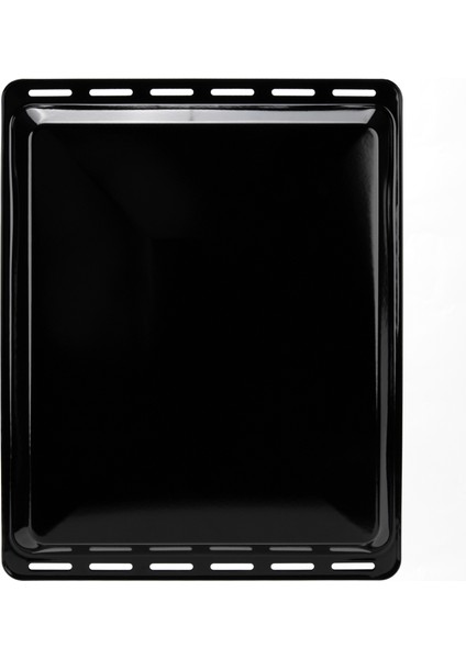 Ankastre Emaye Fırın Tepsisi 46,5X37,0X2CM Bosch Siemens Beko Arçelik Vestel Profilo Uyumlu Siyah Renk indirimleri