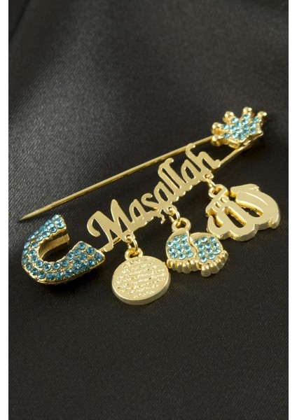 Maşallah Yazılı Broş