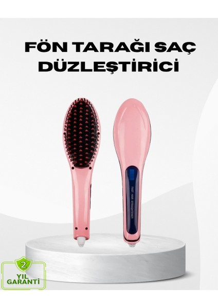 Drnds Seramik Plakalı Saç Düzleştirici Hızlı Isınan 5 Kademe Isı Ayarlı