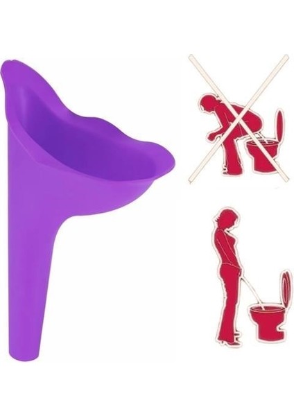 Piez Kadınların Için Hijyenik Ayakta Işeme Temiz Tuvalet Aparatı fiyatları