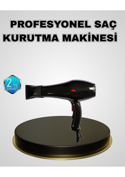 Drnds Profesyonel 2200W Fön Makinesi Soğuk Sıcak Üflemeli Iki Kademeli