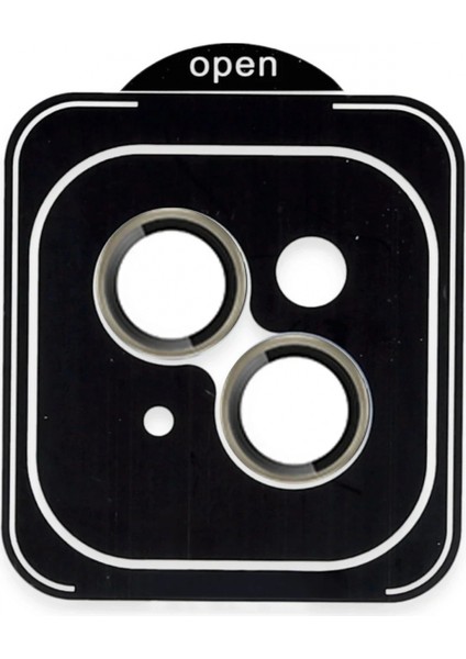 Apple iPhone 13 Pvd Metal Kamera Lens - Natural Grey