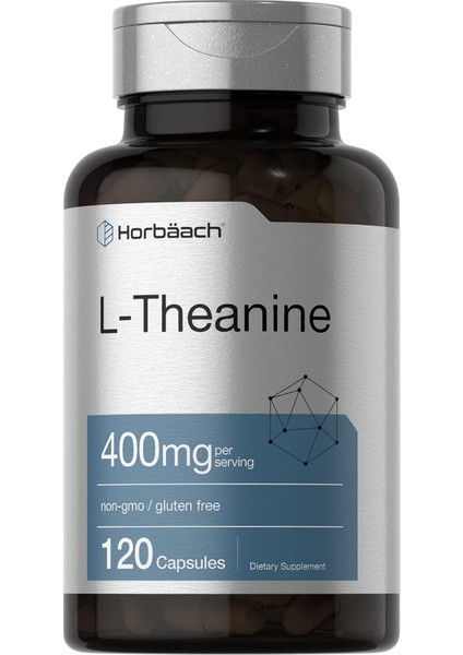 L-Theanine 400MG Per Serving 120 Capsules