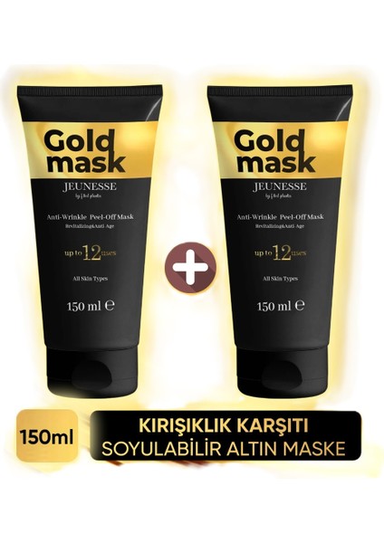 Soyulabilir Gold Yüz Maskesi 150 ml x 2 Adet
