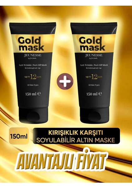 Soyulabilir Gold Yüz Maskesi 150 ml x 2 Adet fiyatları