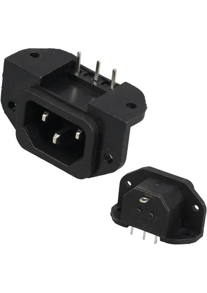 IC-212C C14 Soket Erkek Kulaklı 90'c Pcb