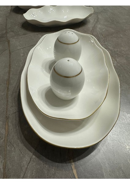 Nesrin 30 Parça Mat Gold Yemek Takımı modelleri