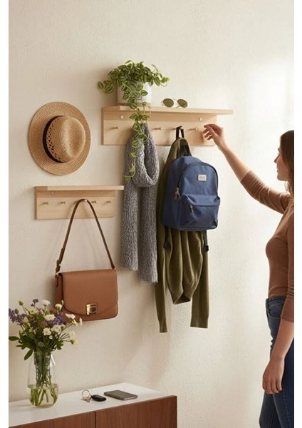 Sunta Askılık Raflı 70X14 ve 50X14 | Mutfak, Antre, Banyo, Ofis, Mağaza, Çocuk ve Yatak Odası fiyatları