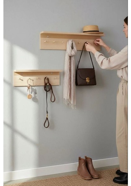 Sunta Askılık Raflı 70X14 ve 50X14 | Mutfak, Antre, Banyo, Ofis, Mağaza, Çocuk ve Yatak Odası modelleri